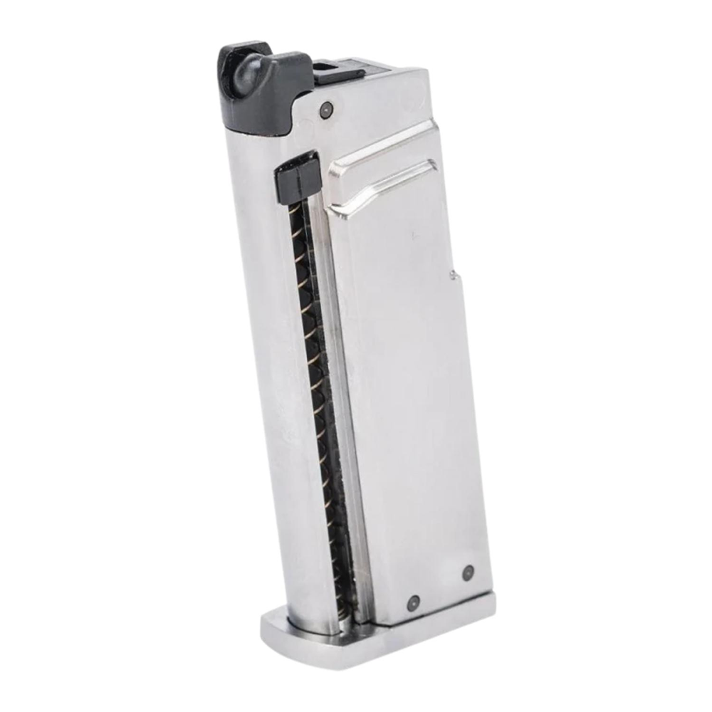 WE CT25 Airsoft Yedek Şarjör Gümüş Mini Beretta uyumlu - WE-MG-CTG-SV
