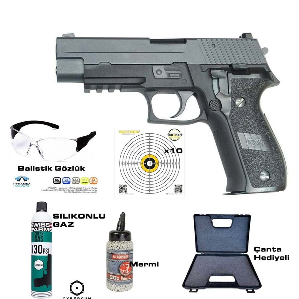 WE SIG F226 MK25 AIRSOFT TABANCA SETI