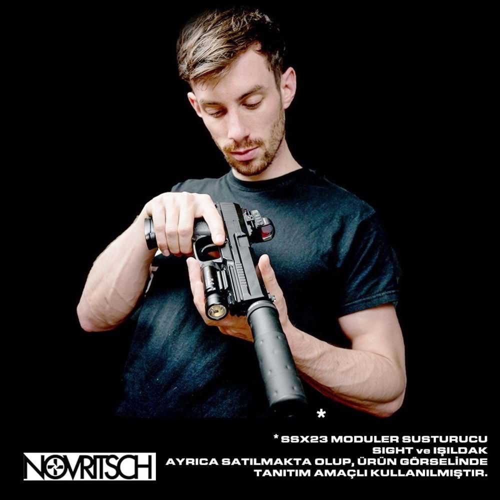 Novritsch SSX23 GEN3 'Sniper Sidearm' NBB Airsoft Tabanca