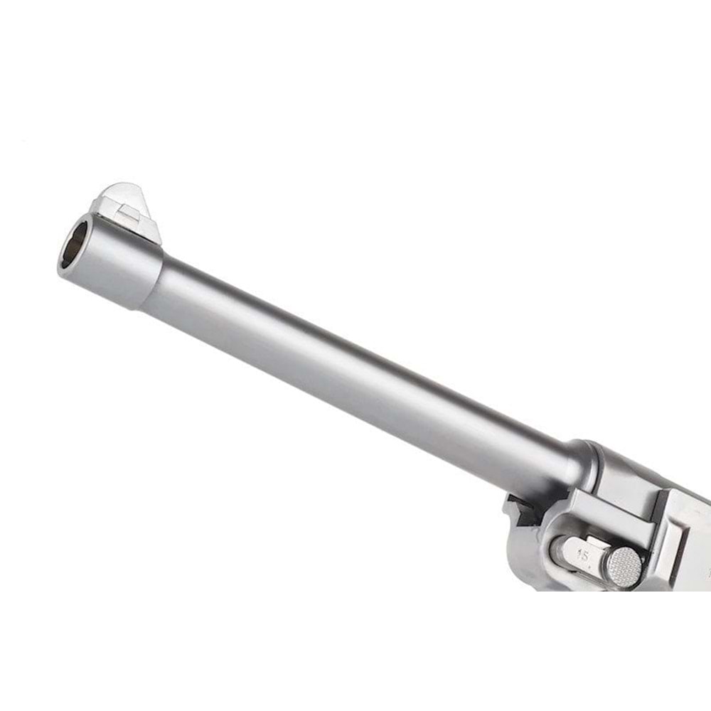 WE P08 Luger 6 Silver GBB Airsoft Tabanca