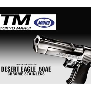 Desert Eagle TOKYO MARUI Silver .50AE Hard Kick GBB