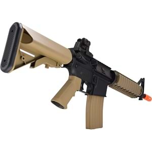 Cybergun Colt Lisanslı M4 CQB-R SOPMOD TAN LiPo Ready Metal Gearbox Airsoft Tüfek CYMA OEM