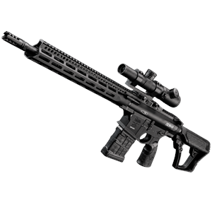 EMG Daniel Defense DD5 Black / V3 Airsoft AEG CYMA Platinum Gearbox & Kestrel V2 MOSFET