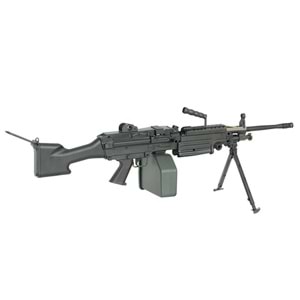 A&K FN LISANSLl M249 MKII SIYAH FULL METAL Airsoft Makinalı AEG Tüfek