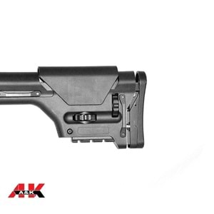 A&K M4 DMR Diamond Head Susturucu Replikalı AEG Airsoft Tüfek - Siyah