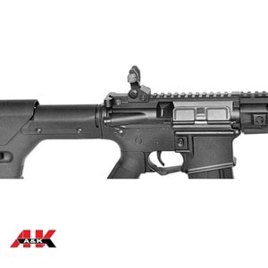 A&K M4 DMR Diamond Head Susturucu Replikalı AEG Airsoft Tüfek - Siyah
