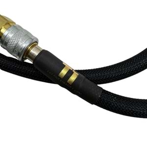 HPA Sistemleri için Hortum / Amped Airsoft 36 inç. Hızlı Sökme Bağlantı Parçalı Standard Braided Hose