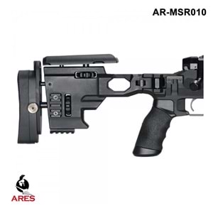 ARES REMINGTON MSR338 SPRING SNIPER AIRSOFT TÜFEĞİ BOLT ACTION SIYAH