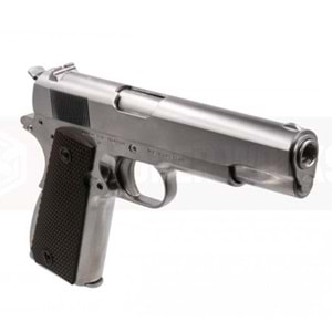AW CUSTOMS COLT LISANSLI 1911A1 GBB AIRSOFT TABANCA - GÜMÜŞ RENK
