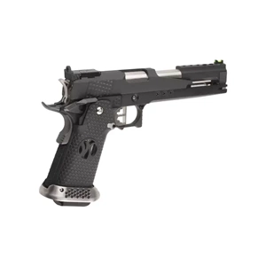 AW HX2202 Split Siyah IPSC Turnuva GBB Airsoft Tabanca