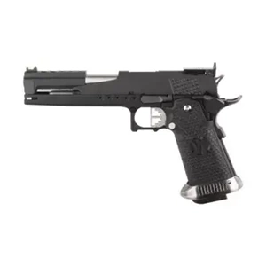 AW HX2202 Split Siyah IPSC Turnuva GBB Airsoft Tabanca