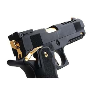 AW HX2701 5.1 Hi-Capa SLIDECUT GBB Airsoft Tabanca ( Black/Gold )