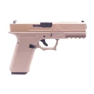 AW VX8301 Glock 18 Agency Full Auto Tan GBB Airsoft Tabanca