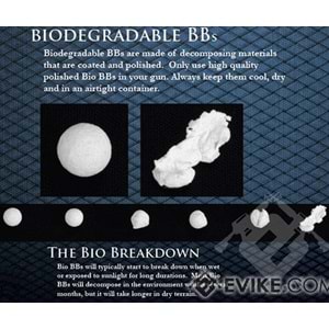 EMG International Match Grade 0.23g BIO 6mm Airsoft BB 5000 Adet - Beyaz