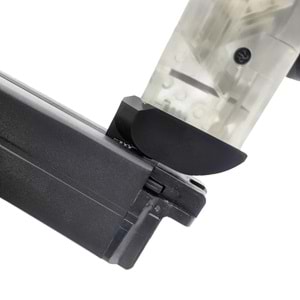 Acetech KTC Airsoft Tabanca Şarjörü Hızlı Doldurucu - G17 ve G18 Adaptörlü Speed Loader Kırmızı