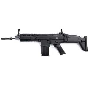 VFC F&N Lisanslı SCAR-H /MK17 BLACK GasBlowback Airsoft GBB Tüfek Siyah