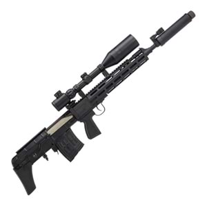 CYMA SVU Dragunov M-Lok Handguard Sniper Siyah AEG Airsoft Tüfek
