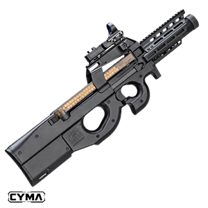 CYMA P90 RIS Raylı Siyah AEG Airsoft Tüfek
