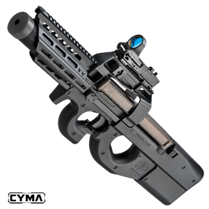 CYMA P90 RIS Raylı Siyah AEG Airsoft Tüfek