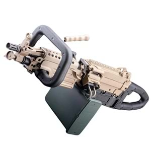 A&K Mugen M249 MK46 Para SAW LMG Tan AEG Airsoft Tüfek