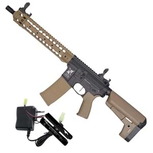 Delta Armory AR15 URX3 12'' BRAVO PIL ŞARJ SET Airsoft Tüfek / Half Tan DA-B14-HT