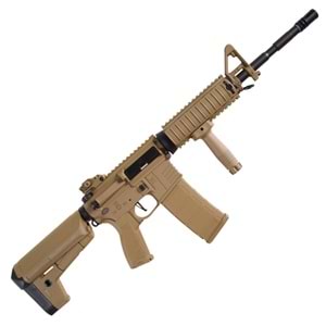 Delta Armory M4 AR15 RIS Charlie PiL ŞARJ SET Airsoft Tüfek FULL TAN DA-C03-FT