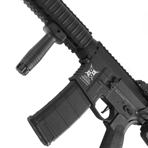 Delta Armory M4 AR15 RIS Charlie Siyah AEG Airsoft / Pil Şarj Setli