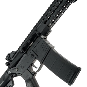Delta Armory M4 AR15 KeyMod 10'' Charlie Siyah AEG Airsoft Tüfek / Pil Şarj Setli