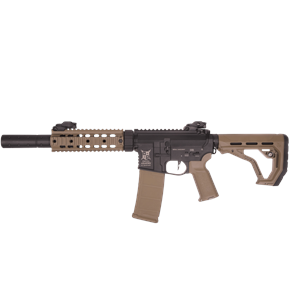 Delta Armory AR15 SilentOps 7'' Charlie EAGLE TAN Siyah AEG Airsoft Tüfek