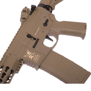 Delta Armory Airsoft Rifle AR15 KeyMod 10'' Charlie EAGLE Tüfek FULL TAN