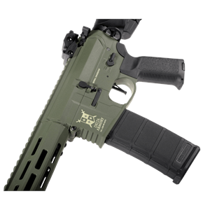 Delta Armory M4 AR15 M-LOK SilentOps 8'' Charlie HAKİ Airsoft Tüfek SET