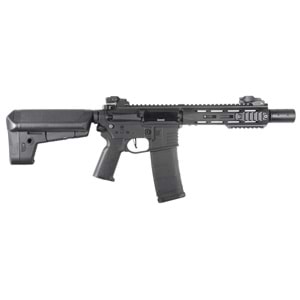 Delta Armory M4 AR15 M-LOK SilentOps 8'' Charlie Siyah Airsoft Tüfek SET DA-C10