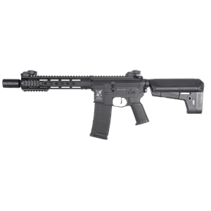 Delta Armory M4 AR15 M-LOK SilentOps 10'' Charlie Siyah Airsoft Tüfek SET DA-C11