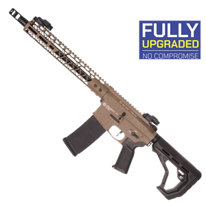 Delta Armory FREYA R15 Gen2 SKELETON 13'' FULL METAL Tan AEG Airsoft Tüfek