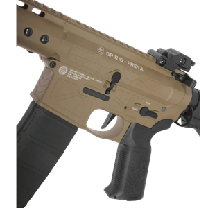 Delta Armory FREYA R15 Gen2 SKELETON 13'' FULL METAL Tan AEG Airsoft Tüfek