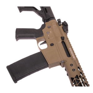 Delta Armory FREYA R15 Gen2 SKELETON 13'' FULL METAL Tan AEG Airsoft Tüfek