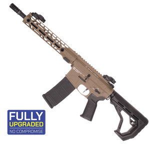 Delta Armory FREYA R15 M-LOK 10'' Gen.2 TAN Airsoft Tüfek (FULL CNC+ETU)