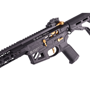 Delta Armory HEXAGON SKELETON FREYA 12.5''GEN.2 SIYAH ALTIN Airsoft AEG Tüfek