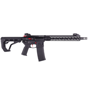 Delta Armory HEXAGON SKELETON FREYA 12.5''GEN.2 Siyah Kırmızı Airsoft AEG Tüfek