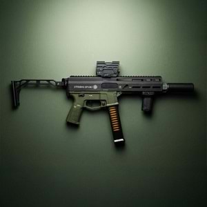 Delta Armory STRIBOG SP10A3 Olive UPGRADE Charlie Airsoft Tufek