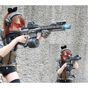 EMG Falkor Blitz SBR GREY AR15 Airsoft AEG Tüfek SilverEdge2.0
