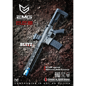 EMG Falkor Blitz SBR GREY AR15 Airsoft AEG Tüfek SilverEdge2.0