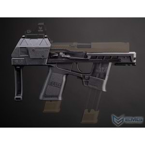 EMG Flux Defense Licensed Raider PDW Kit for SIG Sauer ProForce P320 M17 Gas Blowback Airsoft Pistols