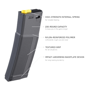 EMG Daniel Defense Polymer 230BB Mid-Cap ŞARJÖR M4/M16 Series Airsoft AEG Magazine