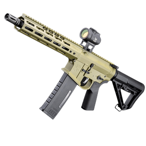 EMG NOVESKE Gen4 BAZOOKA GREEN Artemis Gearbox EShooter Kestrel ETU Airsoft AEG Training Rifle
