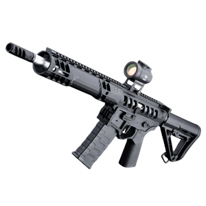 EMG F1 UDR-15 SIYAH Skeletonized AR-15 eSilverEdge C7M M-LOK Handguard Airsoft AEG Tüfek (EMG-SC-B-3)