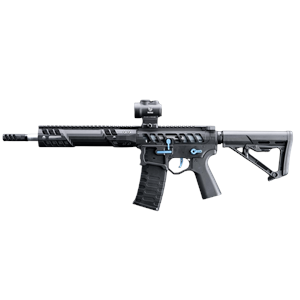 EMG F1 UDR-15 SIYAH/MAVI Skeletonized AR-15 eSilverEdge C7M M-LOK Handguard Airsoft AEG Tüfek (EMG-SC-BBL-3)