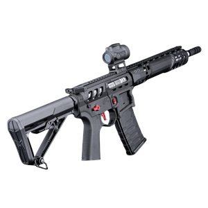 EMG F1 UDR-15 SIYAH/KIRMIZI Skeletonized AR-15 eSilverEdge C7M M-LOK Handguard Airsoft AEG Tüfek (EMG-SC-BR-3)