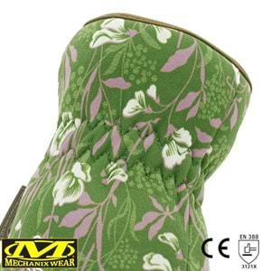 Mechanix Orginal Ethel® Ethel V&A Sweet Pea (Yeşil/Kahve) Kadın Eldiven ETH-VASP
