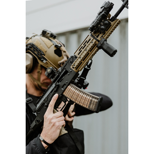 EMG Strike Industries AK-TRAX BLACK Airsoft Modern AK74 Eshooter ETU sistem